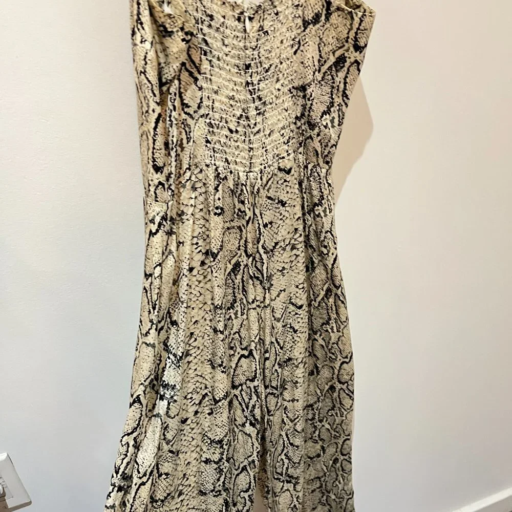 REFORMATION SNAKE SKIN JUMPSUIT - Picture 10 of 10